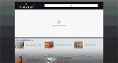 Desktop Screenshot of gamaraf.com.tr