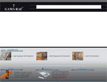 Tablet Screenshot of gamaraf.com.tr